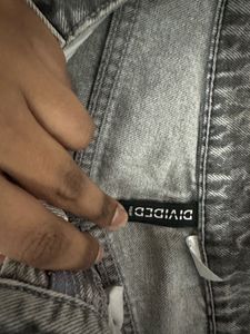 Grey Cargo Jeans