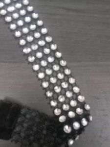 Studded Black Hair Band