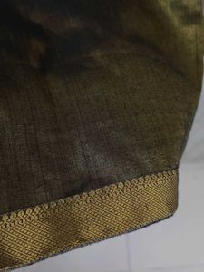 Zari Olive Colour Kurta