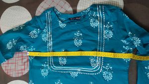 Glam Root  💙 L Size Cotton Kurta