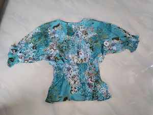 Boho Floral Blouse