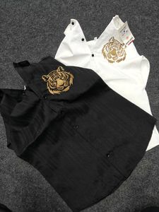 Embroidered Tiger Shirt - 10+ Colour  Size-M L Xl