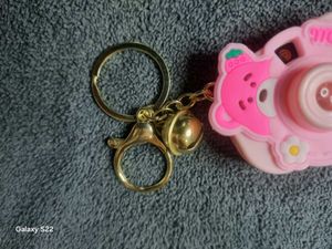 Cute Camera Projector Keychain