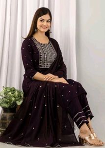 Kurta pant dupatta set