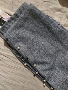 Stretchable Psudeo Denim Leggi
