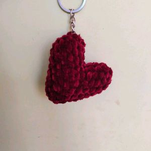 One Heart Keychain