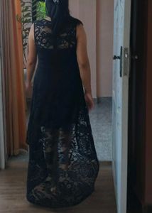 Lace Hi-Lo Dress