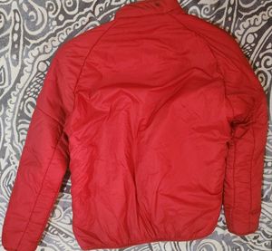 Soft-Shell Zip Front Puffer Jacket