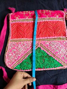 Kutch Style Traditional Embroidered Sling Bag