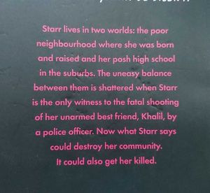 The Hate You Give By Angie Thomas