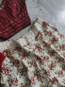 Floral Lehenga Choli Set 🌺🌸