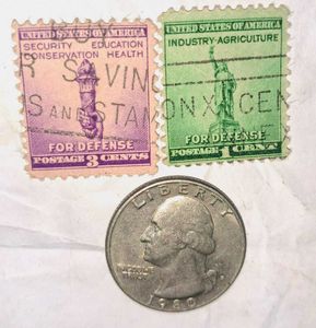 1950s rare USA stamps