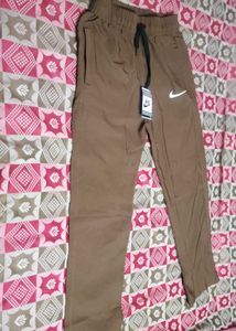 Everyday Comfort | Solid Brown Straight Pants