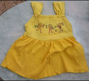 Golden Yellow Frock