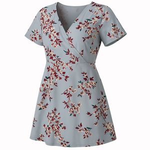 Floral Print Mini Dress