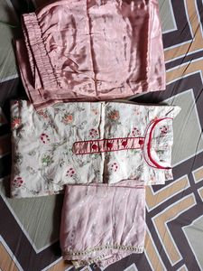 Beautiful Kurti Pant Dupatta Set