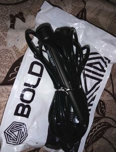 [Urgent Sell]Boldfit Black Brand New Skipping Rope
