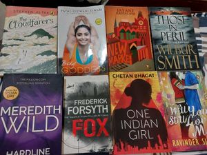 Mixed Fiction Books Lot