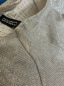 H&amp;M Silver Party Dress