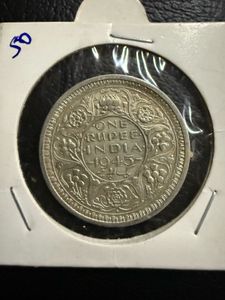 1re 1945 George V1 Silver Coin Rare