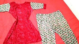 Cotton Night Dress Set