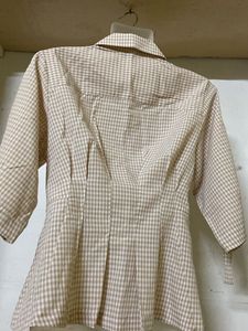 Checked Top (2 Times Used)