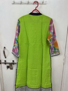 Designer Green Kurti