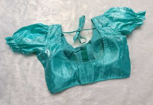 Sky blue Jimichu Blouse