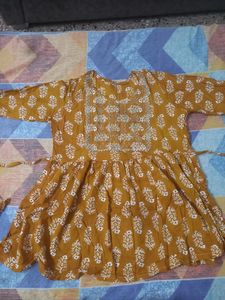 Ethnic Print Dress