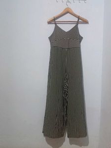 Striped Spaghetti Strap Jumpsuit