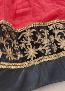 Padded Embroidered Anarkali Suit