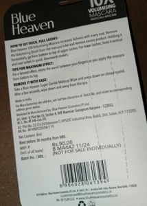 Blue Heaven 10X Mascara