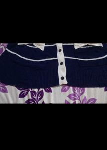 Striped Cardigan Dress