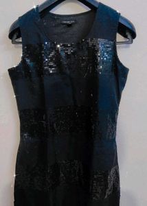 Sale 💰 Black Sequin Party Dress