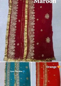 😍Heavy Pakistani Embroided Dupatta