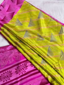Satin Soft 2 Combo Saree