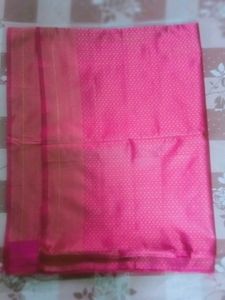 Elegant Pink Kanjivarom Silk Saree