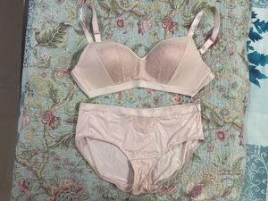 Blush Pink Bra & Panty Set