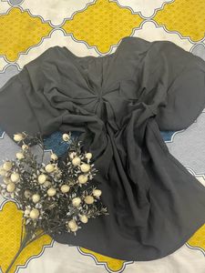 black designer top