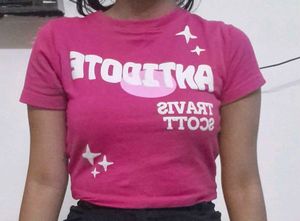 Cute Pink Graphic Tee