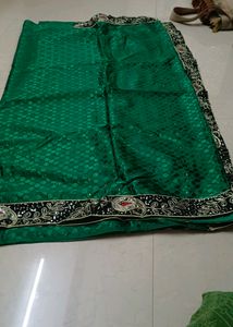 Green Saree