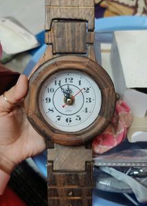 Wooden Wall Clock Show Piece