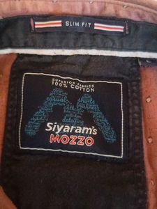 Stylish maroon casual shirt