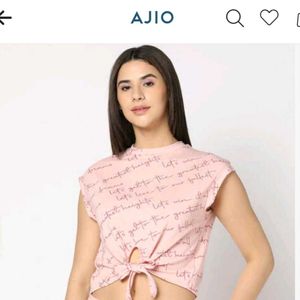 Tie Up Crop Top