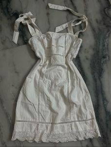 White Eyelet Sundress