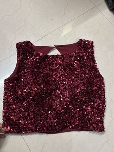 Sequin Party Blouse