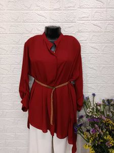 Imported Free Size Maroon Top