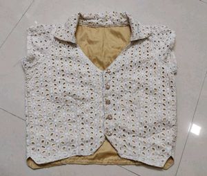 Eyelet Embroidered Blouse