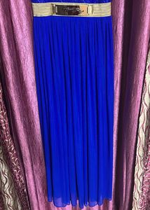 Elegant Blue Party Dress