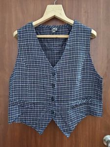 Checkered Vest